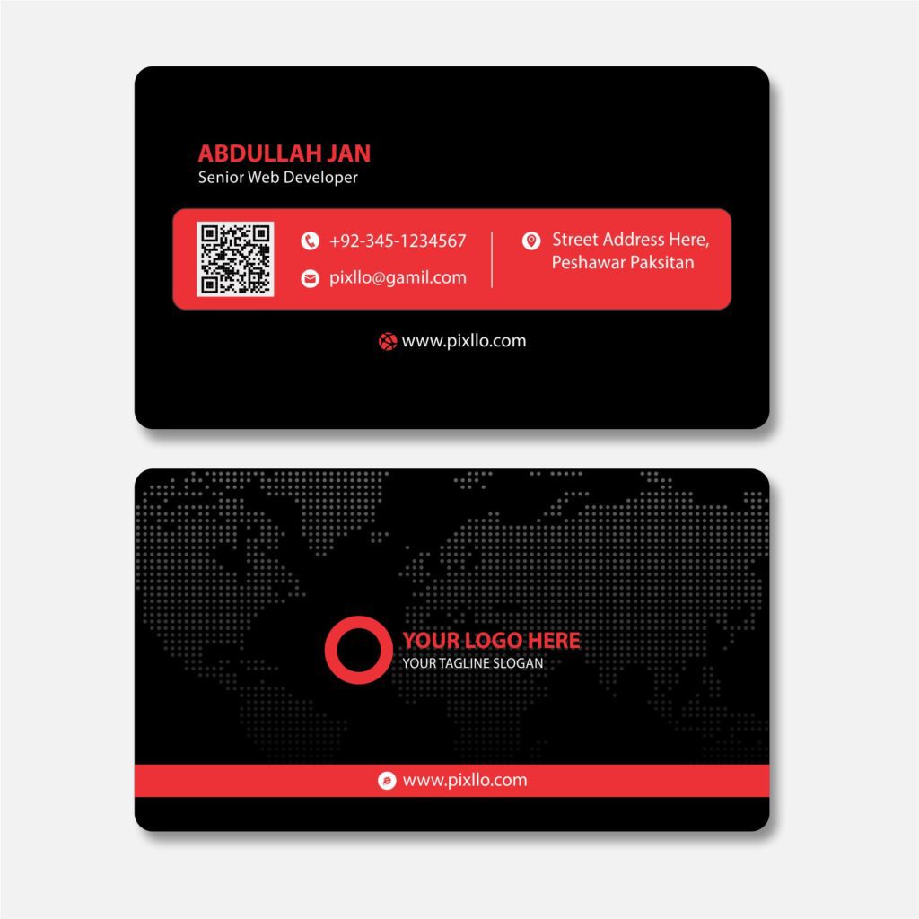 Download Free Business Card CDR Template Design with source files CorelDraw & Illustrator files (.cdr/.ai/.cmx/.eps) from pixllo.com