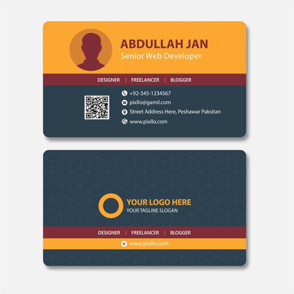 Download Free Classic Business Card CDR Template Design with source files CorelDraw & Illustrator files (.cdr/.ai/.cmx/.eps) from pixllo.com