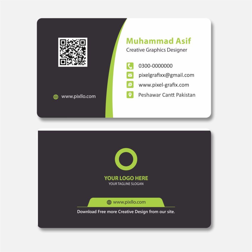 Download Free Persoanl Business Card CDR Template Design with source files CorelDraw & Illustrator files (.cdr/.ai/.cmx/.eps) from pixllo.com