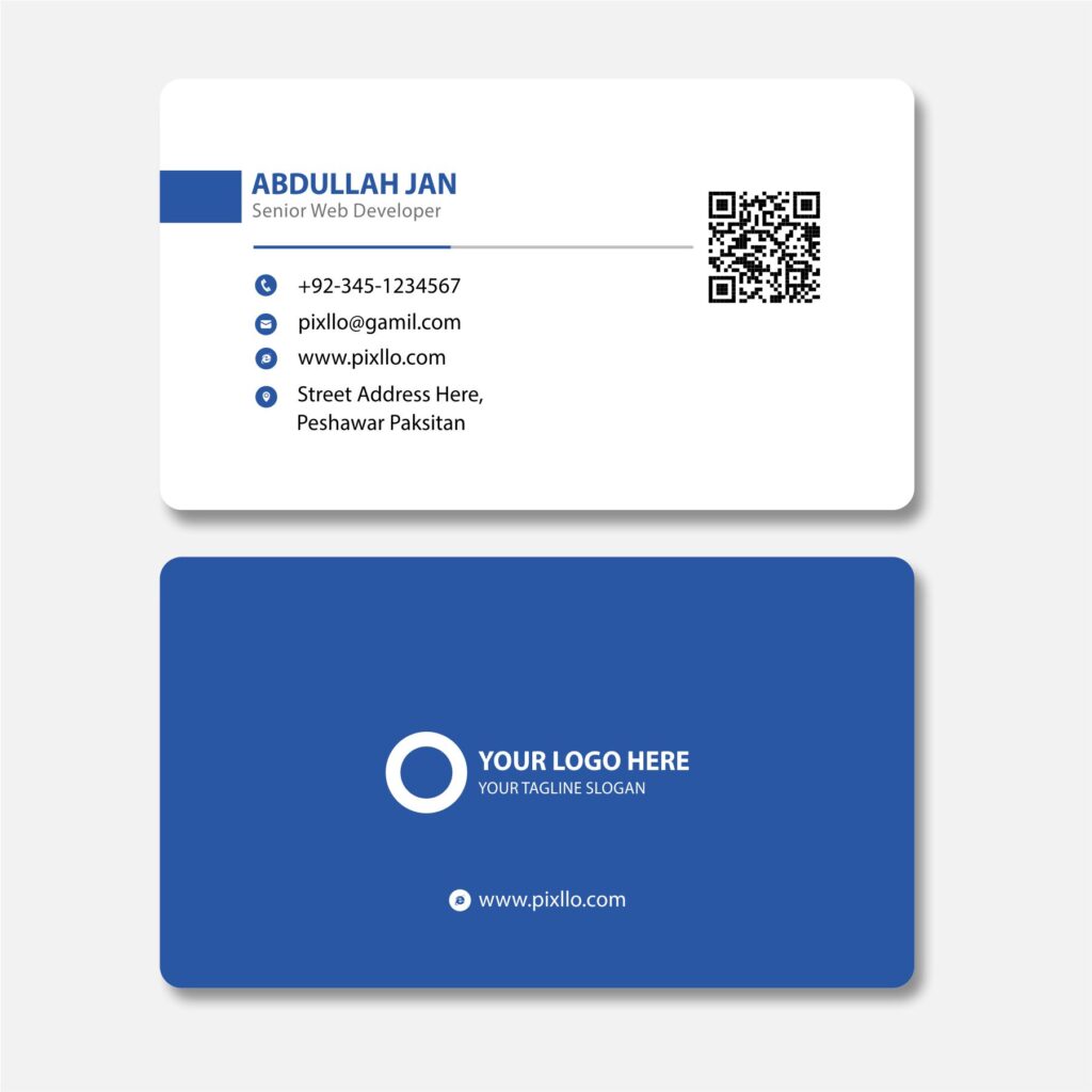 Download Free Modern Business Card CDR Template Design with source files CorelDraw & Illustrator files (.cdr/.ai/.cmx/.eps) from pixllo.com