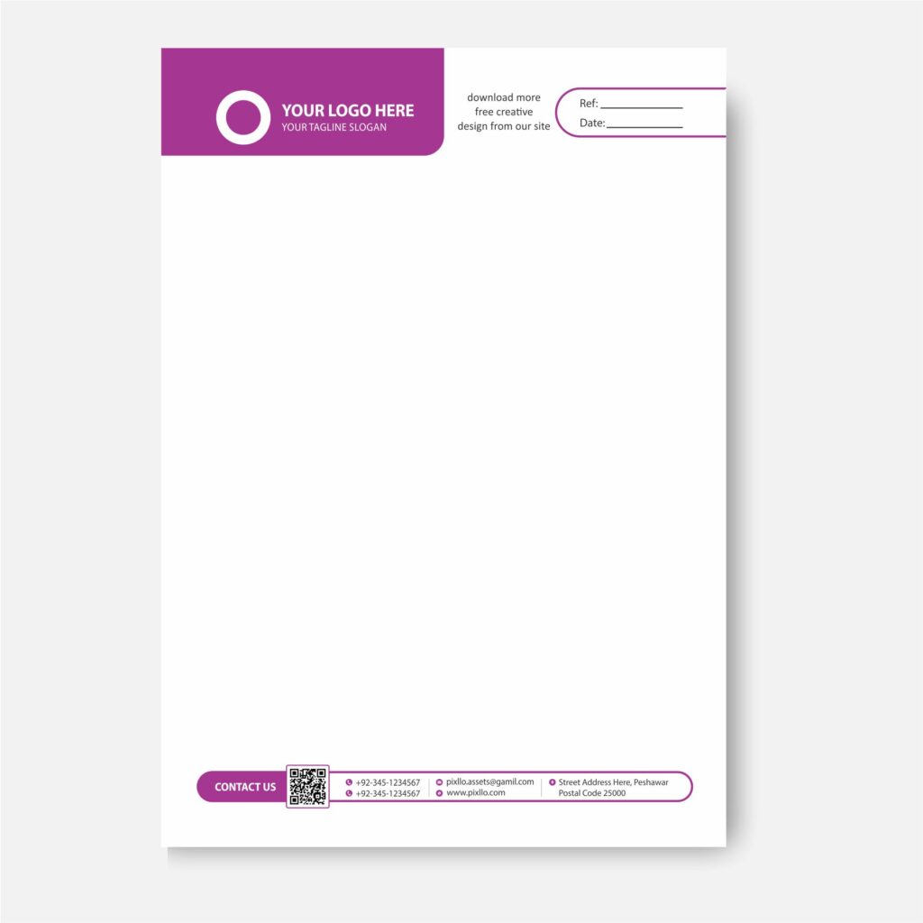 Letter Head Design CDR Template .cdr / .ai (CorelDraw & Adobe Illustrator) is specially designed CorelDraw & Adobe Illustrator for graphic designers and freelancers but you can use any type of digital agency, corporate and small or big companies. Design Key Details: A4 Size Easy to Customized Print Ready files Fully Vector Files CMYK (4 Color) .cdr / .ai / .eps / .cmx (4 Source Files) Fonts are Editable.