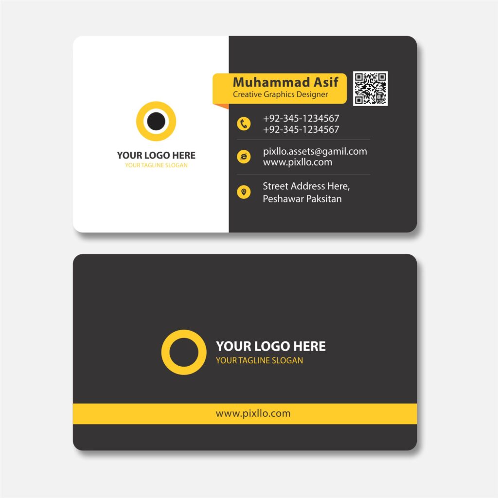 Download the Free Premium Business Card Template with source files CorelDraw & Illustrator files (.cdr/.ai/.cmx/.eps) from pixllo.com