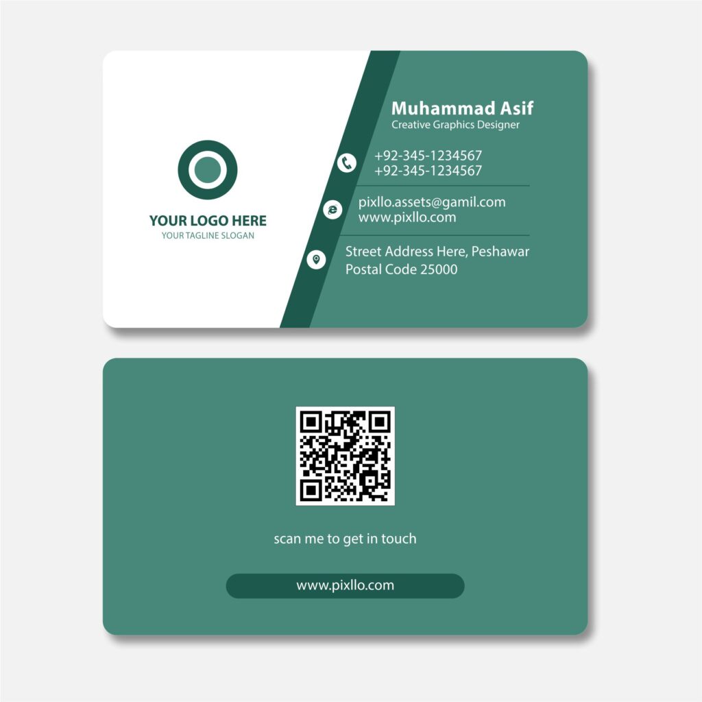 Download the Corporate Business Card Template with source files CorelDraw & Illustrator files (.cdr/.ai/.cmx/.eps) from pixllo.com
