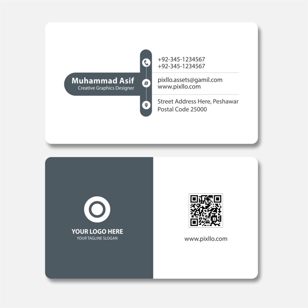 Download the Free Decent Business Card Template with source files CorelDraw & Illustrator files (.cdr/.ai/.cmx/.eps) from pixllo.com