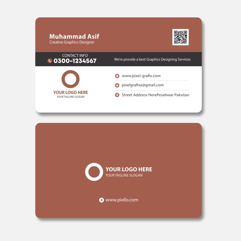 Download Free High-Quality Business Card Design Template with source files CorelDraw & Illustrator files (.cdr/.ai/.cmx/.eps) from pixllo.com