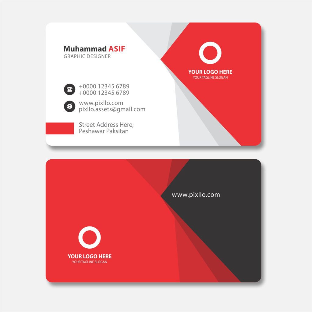 Download Free Latest Business Card CDR Template Design with source files CorelDraw & Illustrator files (.cdr/.ai/.cmx/.eps) from pixllo.com