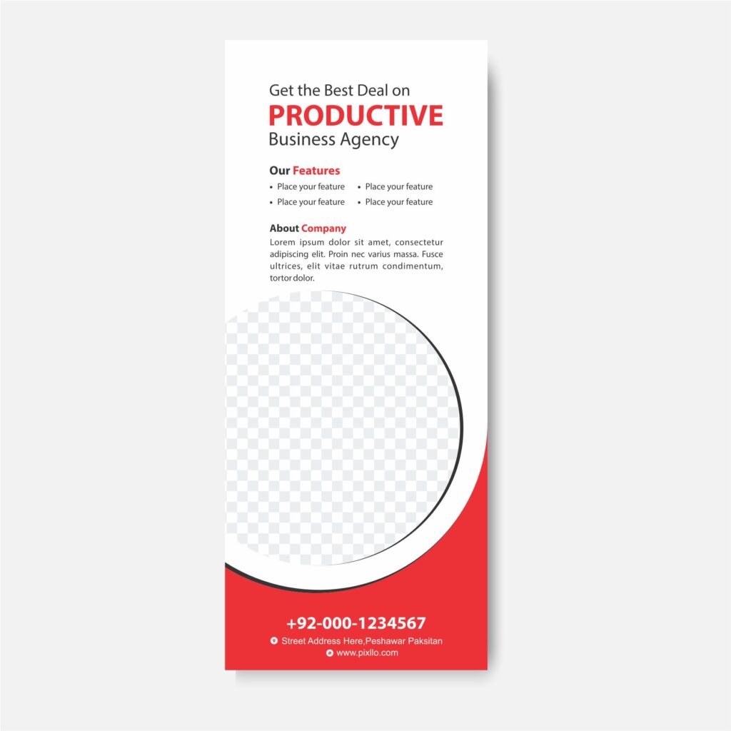 Download the Rollup Standee Design Template with source files CorelDraw & Illustrator files (.cdr/.ai/.cmx/.eps) from pixllo.com