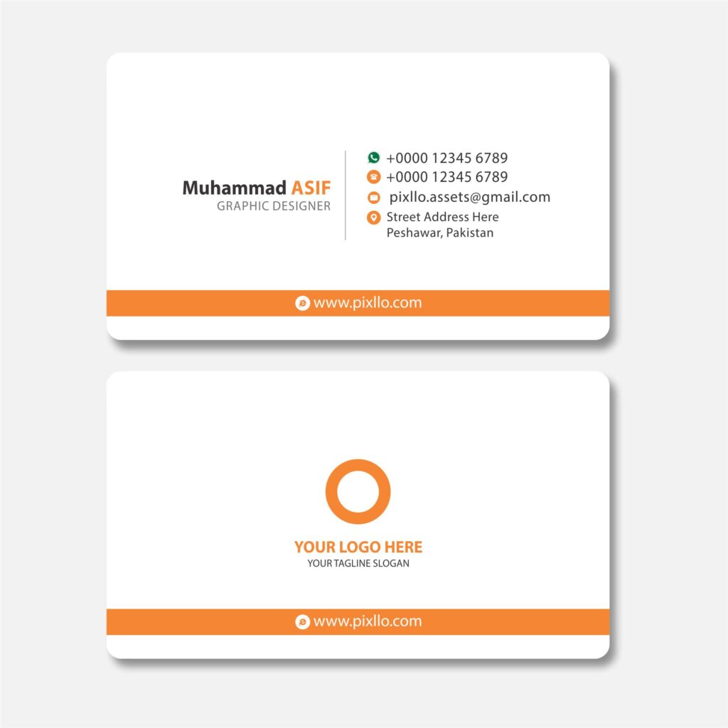 Download Free Unique Business Card CDR Template Design with source files CorelDraw & Illustrator files (.cdr/.ai/.cmx/.eps) from pixllo.com