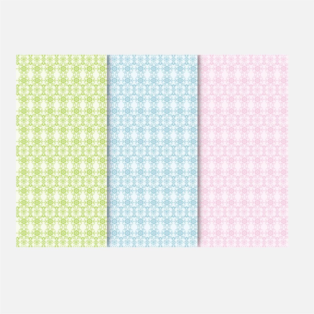 Download Free Floral Pattern Template with source files CorelDraw & Illustrator files (.cdr/.ai/.cmx/.eps) from pixllo.com