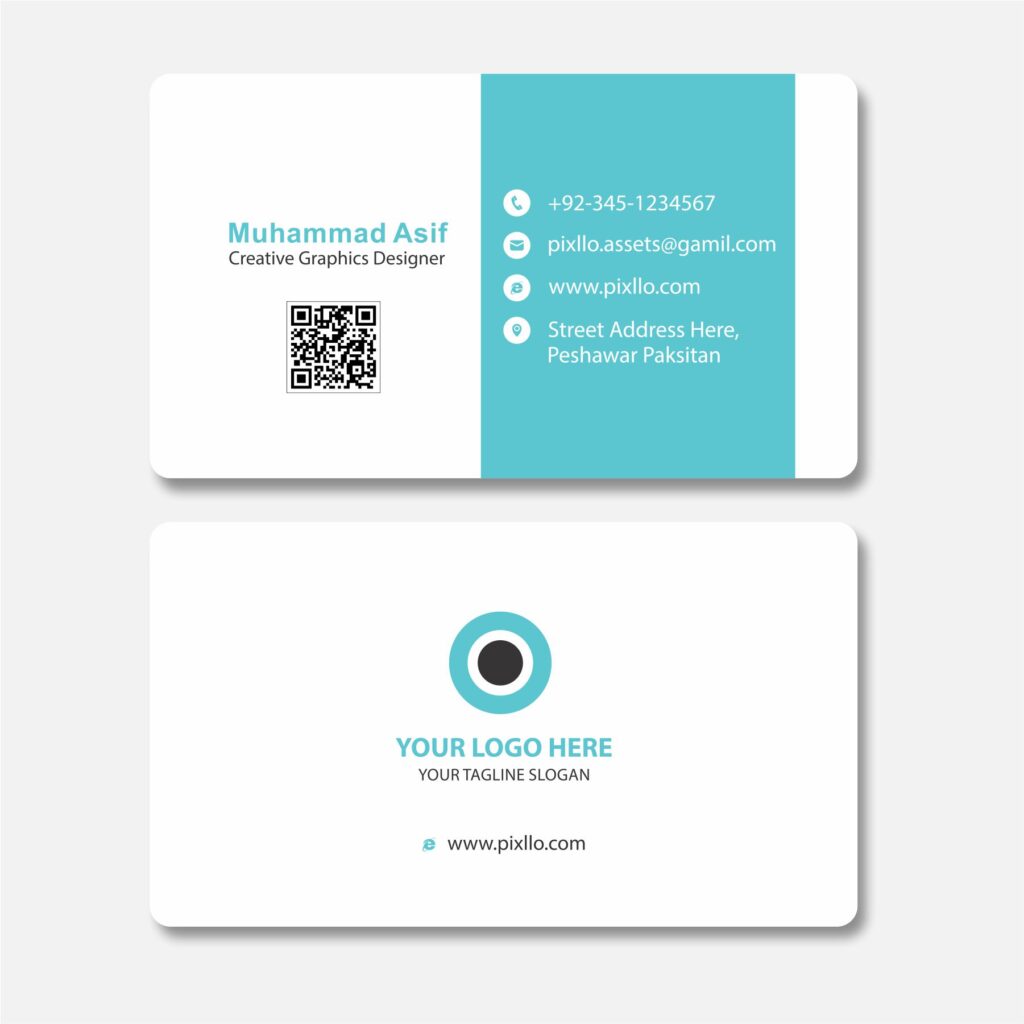 Download the Simple Unique Business Card Template with source files CorelDraw & Illustrator files (.cdr/.ai/.cmx/.eps) from pixllo.com